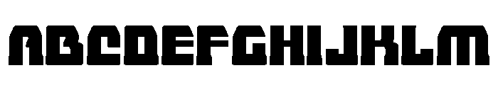 Librator Stripe Expanded Font UPPERCASE
