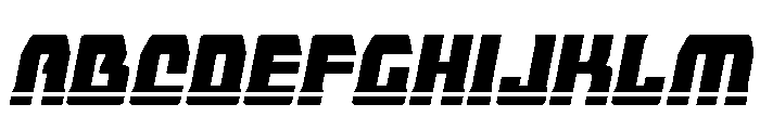 Librator Stripe Italic FONT