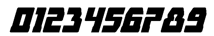 Librator Super-Italic Font OTHER CHARS
