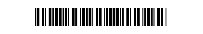Libre Barcode 128 Regular Font UPPERCASE