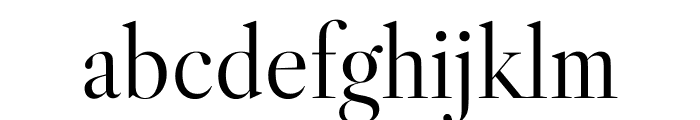 Libre Caslon Display Font LOWERCASE