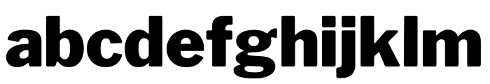 LibreFranklin-Black Font LOWERCASE