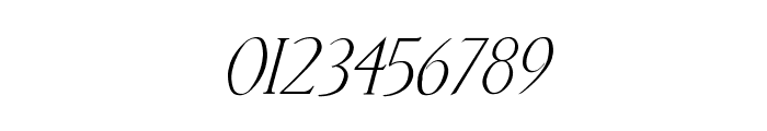 Lichtner Italic Font OTHER CHARS