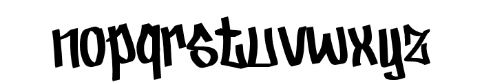 Lickos Graffiti Font LOWERCASE