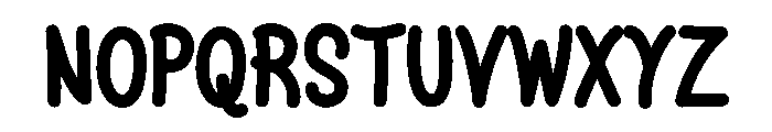 Licobe Font UPPERCASE