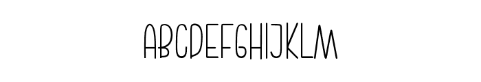 Licoriece Font UPPERCASE