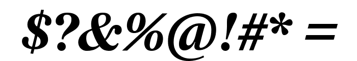 Lido STF CE Bold Italic Font OTHER CHARS