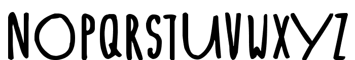 Lieve Letters Font LOWERCASE