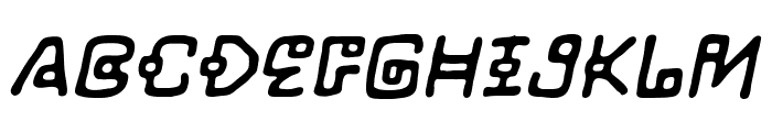 LifeFormBB-Italic Font UPPERCASE