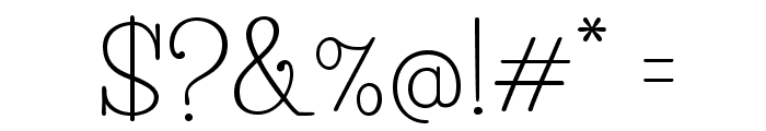 LifeSavers-Regular Font OTHER CHARS