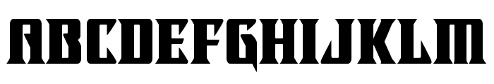 Lifeforce Condensed Font LOWERCASE