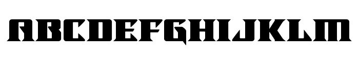 Lifeforce Expanded Font LOWERCASE