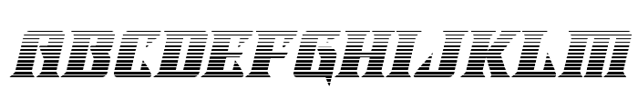 Lifeforce Gradient Italic Font LOWERCASE