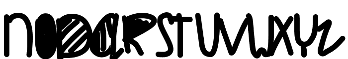 LifesTooFast Font LOWERCASE