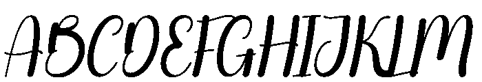 Lifestyle1 Font UPPERCASE