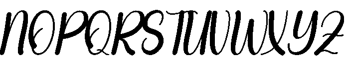 Lifestyle1 Font UPPERCASE