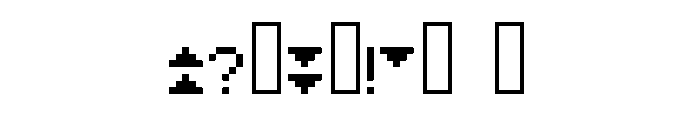 LiftServiceText Font OTHER CHARS