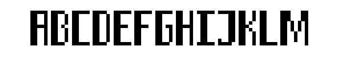 Light Arial Regular Font UPPERCASE