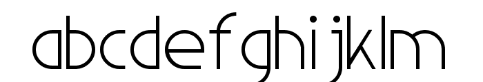 Light Sans Serif 7 Font LOWERCASE