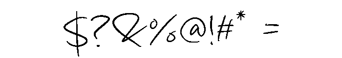 Light Script Regular Font OTHER CHARS