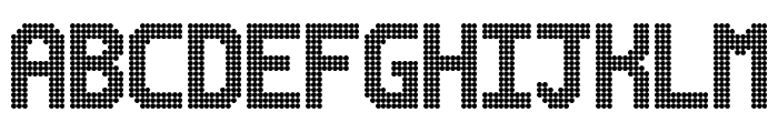 Lightdot 16x10 Regular Font UPPERCASE
