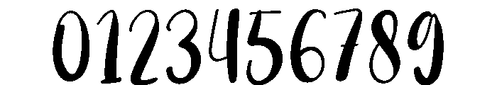 Lightening Font OTHER CHARS