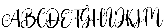 Lightening Font UPPERCASE