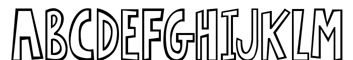Lightning Regular Font LOWERCASE