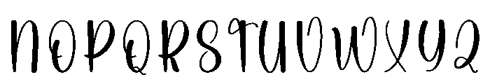 Lightning Font UPPERCASE