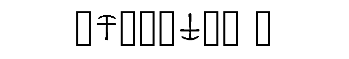 Lightnitria Regular Font OTHER CHARS