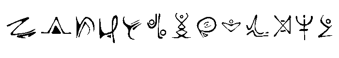 Lightnitria Regular Font UPPERCASE