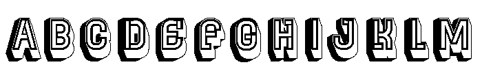 Lightroom Regular Font UPPERCASE