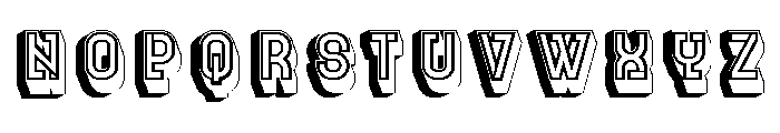 Lightroom Regular Font UPPERCASE