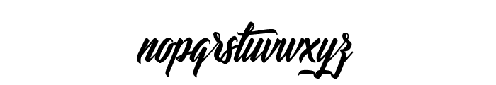 Lights of the Stardust Font LOWERCASE