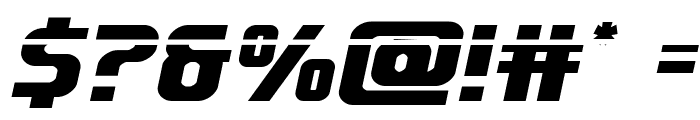 Lightsider Laser Font OTHER CHARS