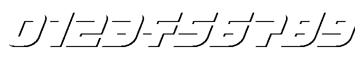 Lightyear Shadow Font OTHER CHARS