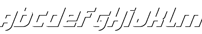 Lightyear Shadow Font UPPERCASE