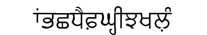Likhari_P Normal Font UPPERCASE