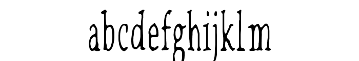 Lilith X Font LOWERCASE