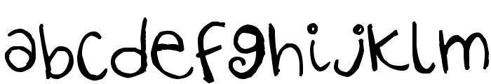 LilithScript Font LOWERCASE