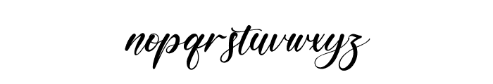 LillianMay Font LOWERCASE
