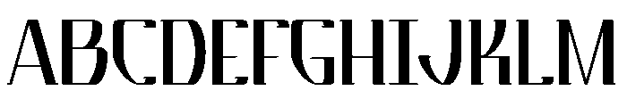 Limerick Font UPPERCASE