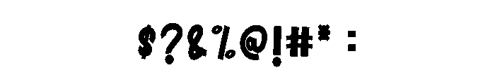 Limited Edition1 Font OTHER CHARS