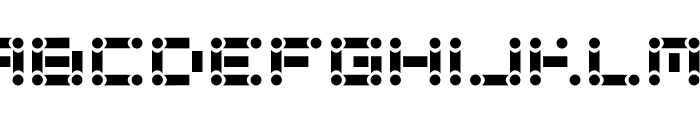 Lincoln Chain Font LOWERCASE
