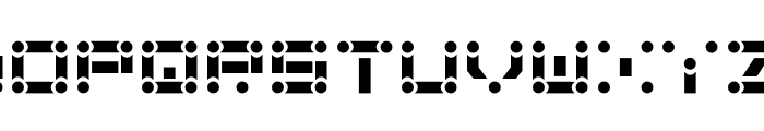 Lincoln Chain Font LOWERCASE