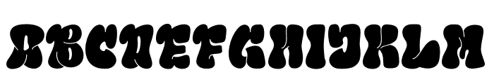 Line Gravity DEMO Regular Font UPPERCASE