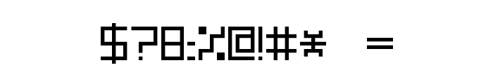 Line Pixel-7 Font OTHER CHARS