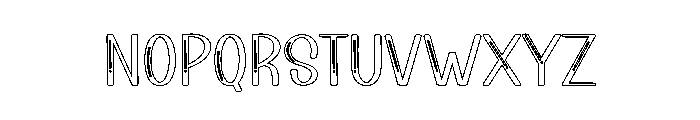 Line SIgnature Font LOWERCASE