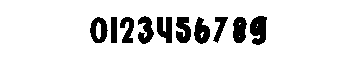 Line Straight Font OTHER CHARS