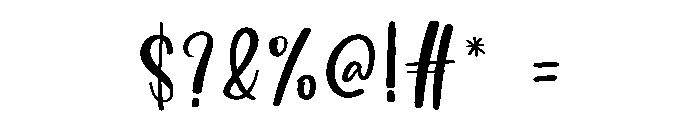 Line Font OTHER CHARS